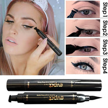 Load image into Gallery viewer, 2 In1 Eyeliner Stamp Liquid Pencil Makeup