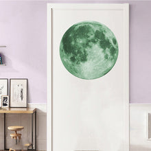 Load image into Gallery viewer, 30cm Luminous Moon 3D Wall Sticker For Rooms
