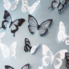 Load image into Gallery viewer, 18pcs/lot 3d Effect Crystal Butterflies Wall Sticker
