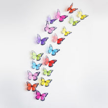 Load image into Gallery viewer, 18pcs/lot 3d Effect Crystal Butterflies Wall Sticker
